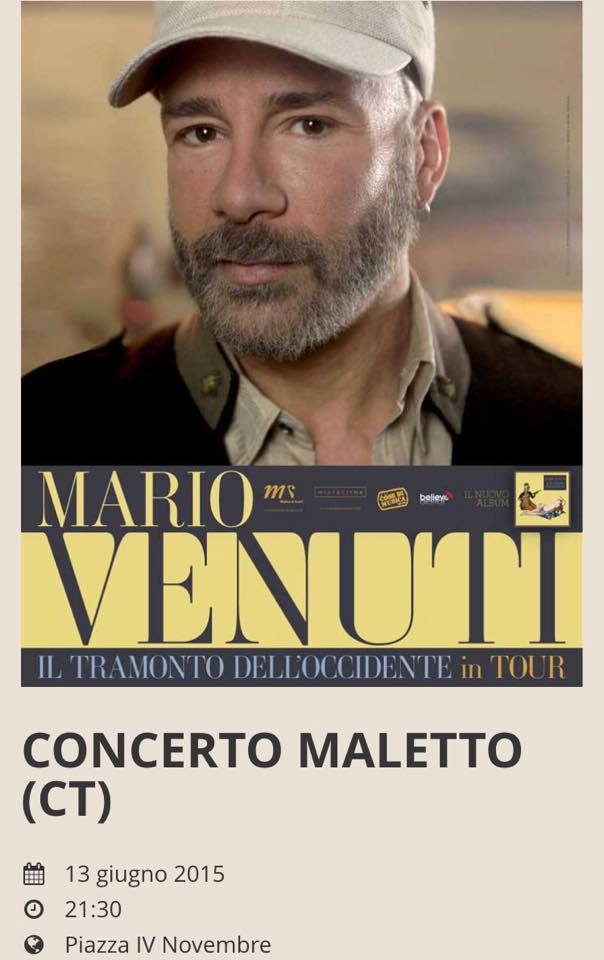 Mario Venuti in concerto
